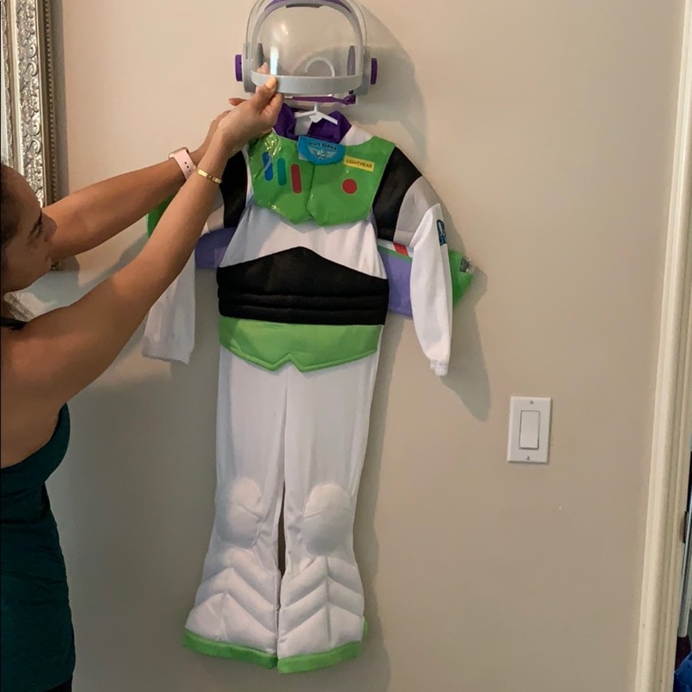 Buzz light year costume and helmet!